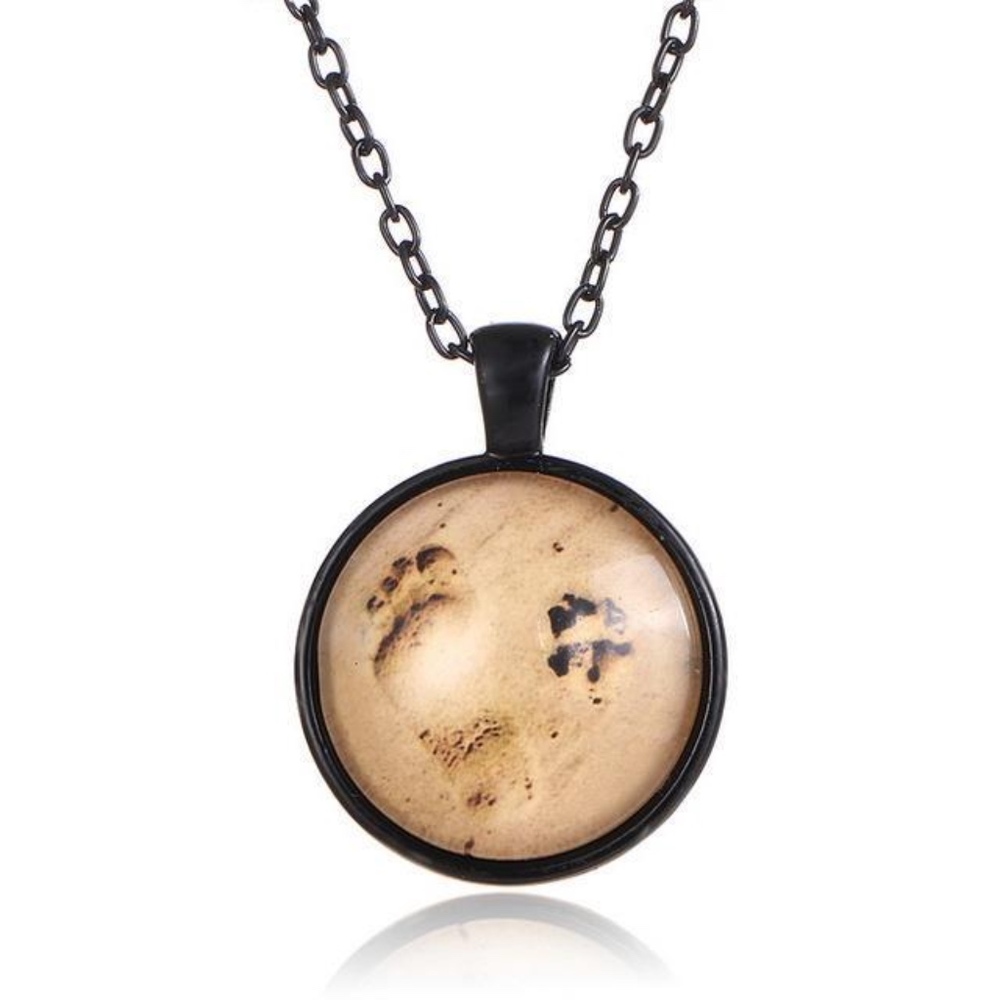 My Dog and I Pendant Necklace Black Women